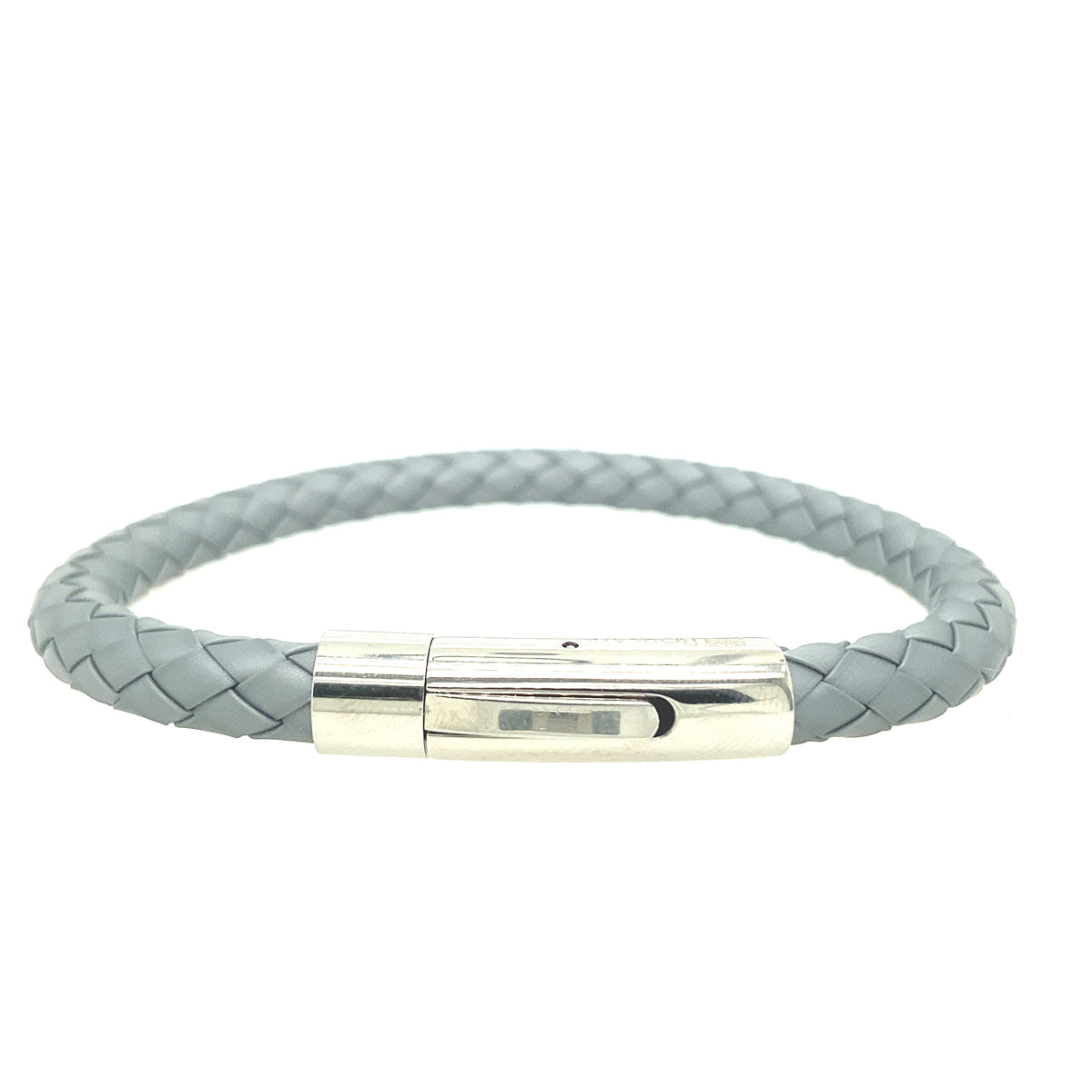 Braided Rubber and Steel Bracelet | BORSARI | Luby 