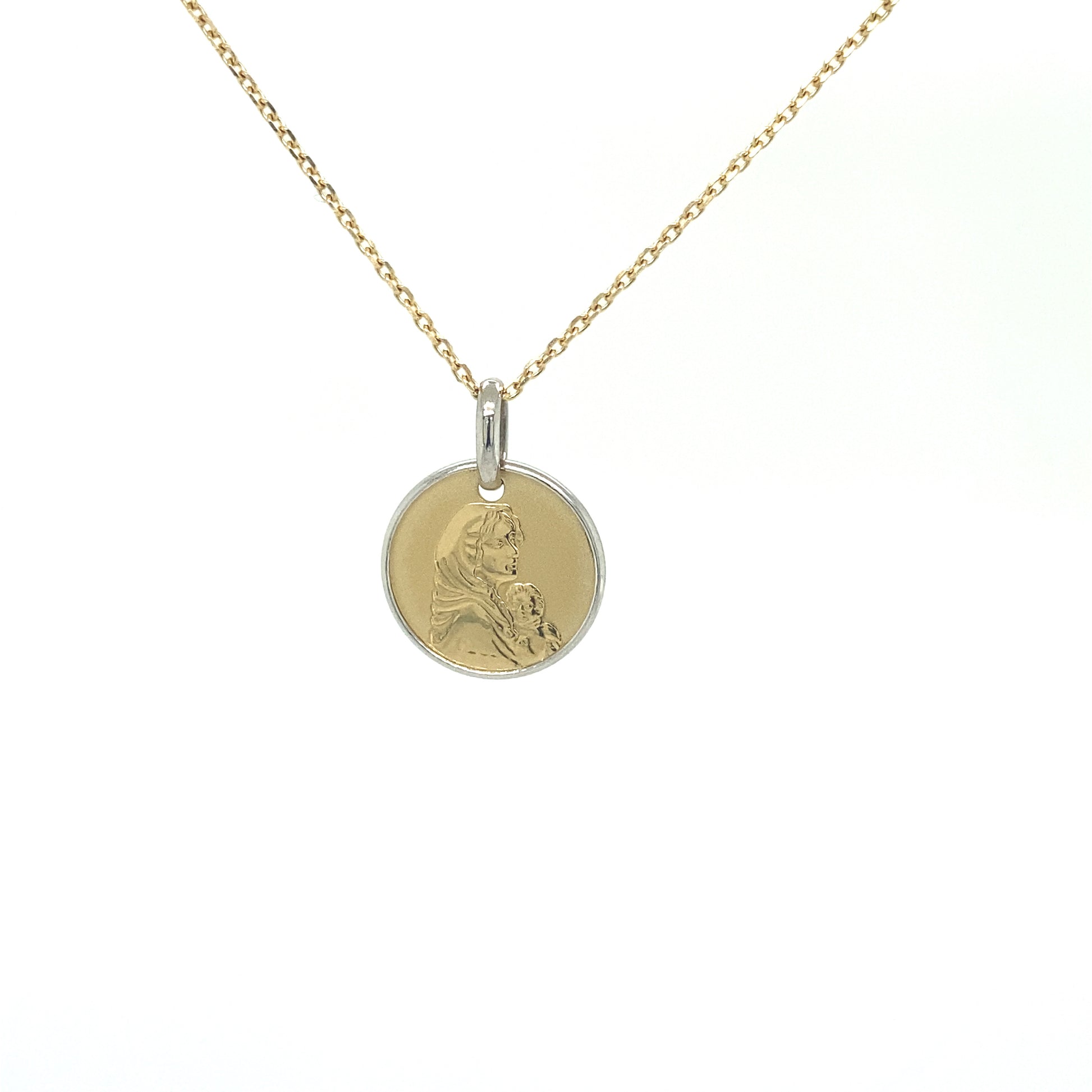 14K PERPETUO SOCORRO VIRGIN | Luby Gold Collection | Luby 