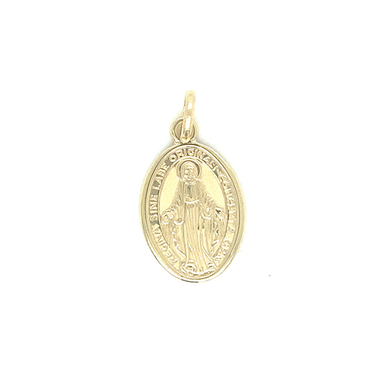 14k Gold Small Jesus Pendant | Luby Gold Collection | Luby 