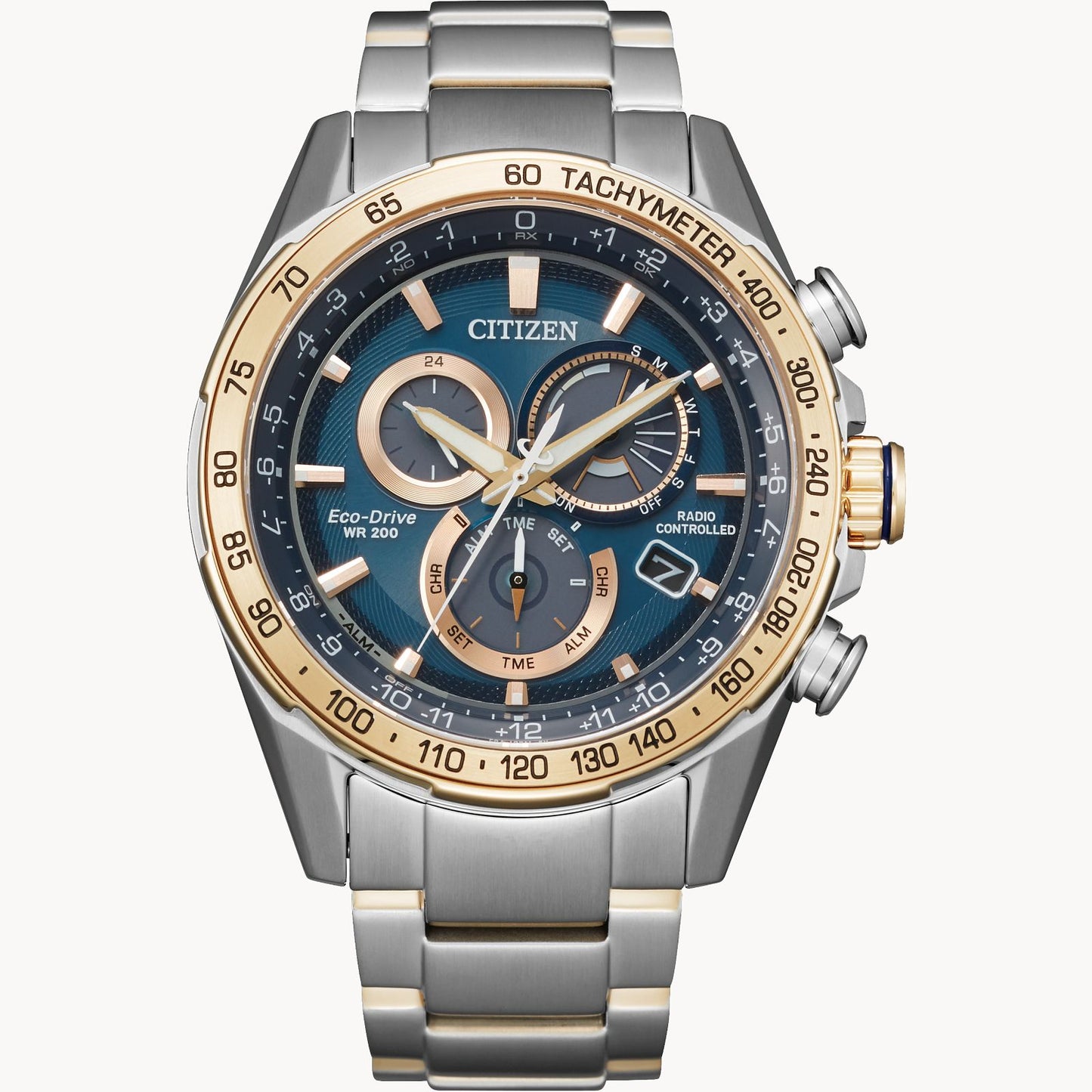 PCAT Blue Dial Rose Gold and Silver | Citizen | Luby 