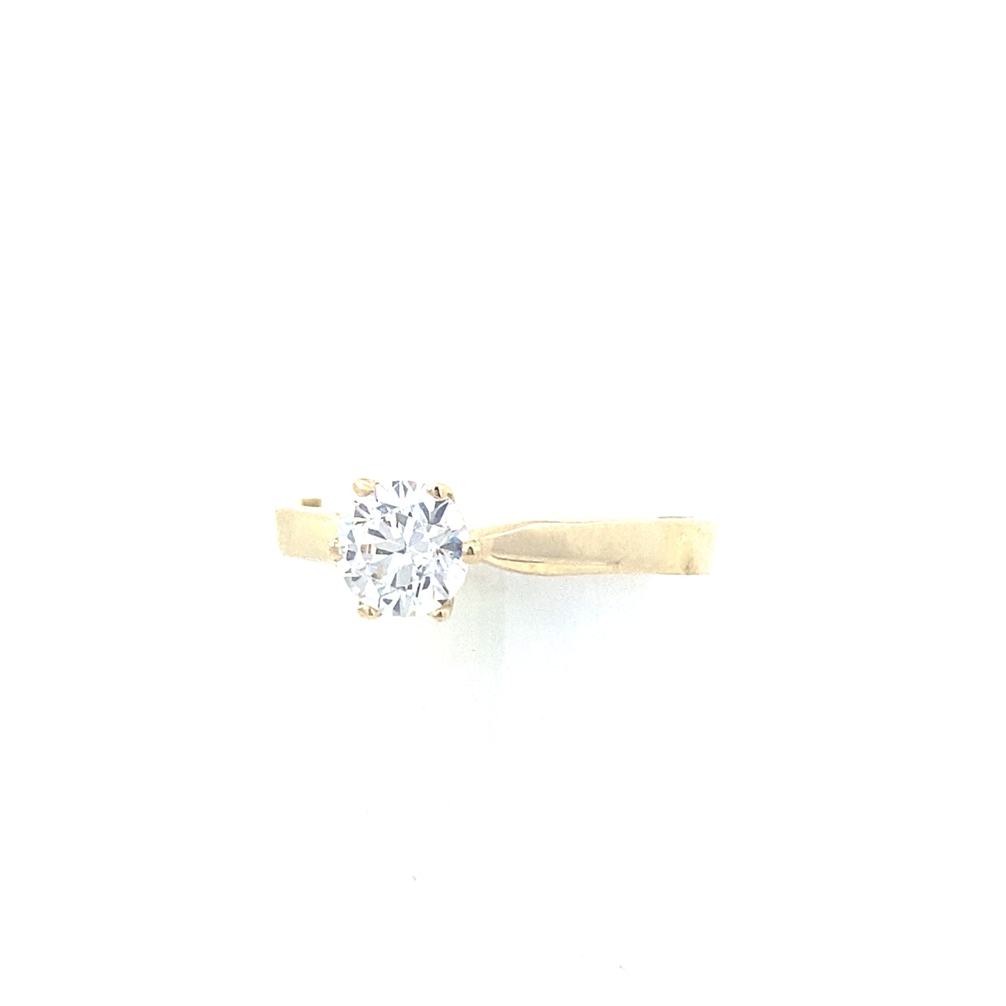 14K Gold Solitaire Ring | Luby Gold Collection | Luby 