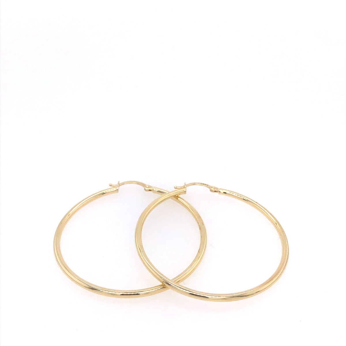 MEDIUM HOOPS PLAIN | Luby Gold Collection | Luby 