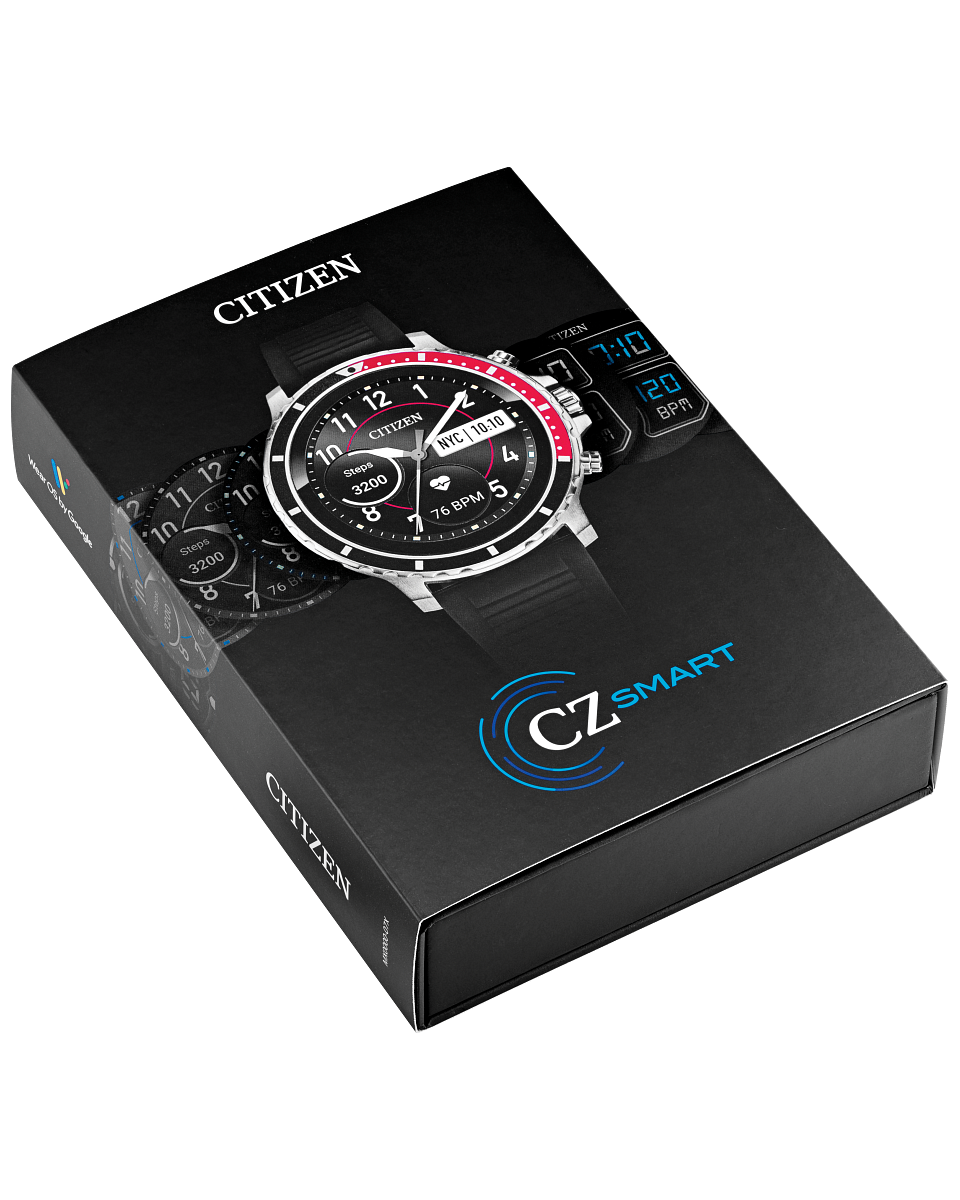 CZ Smart Watch (Black/Red) | Citizen | Luby 