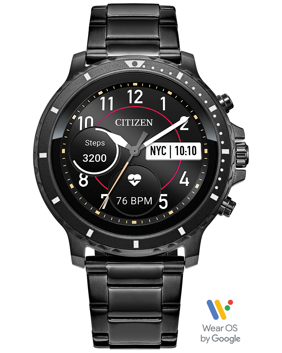CZ Smart Watch (Black/Gunmetal) | Citizen | Luby 