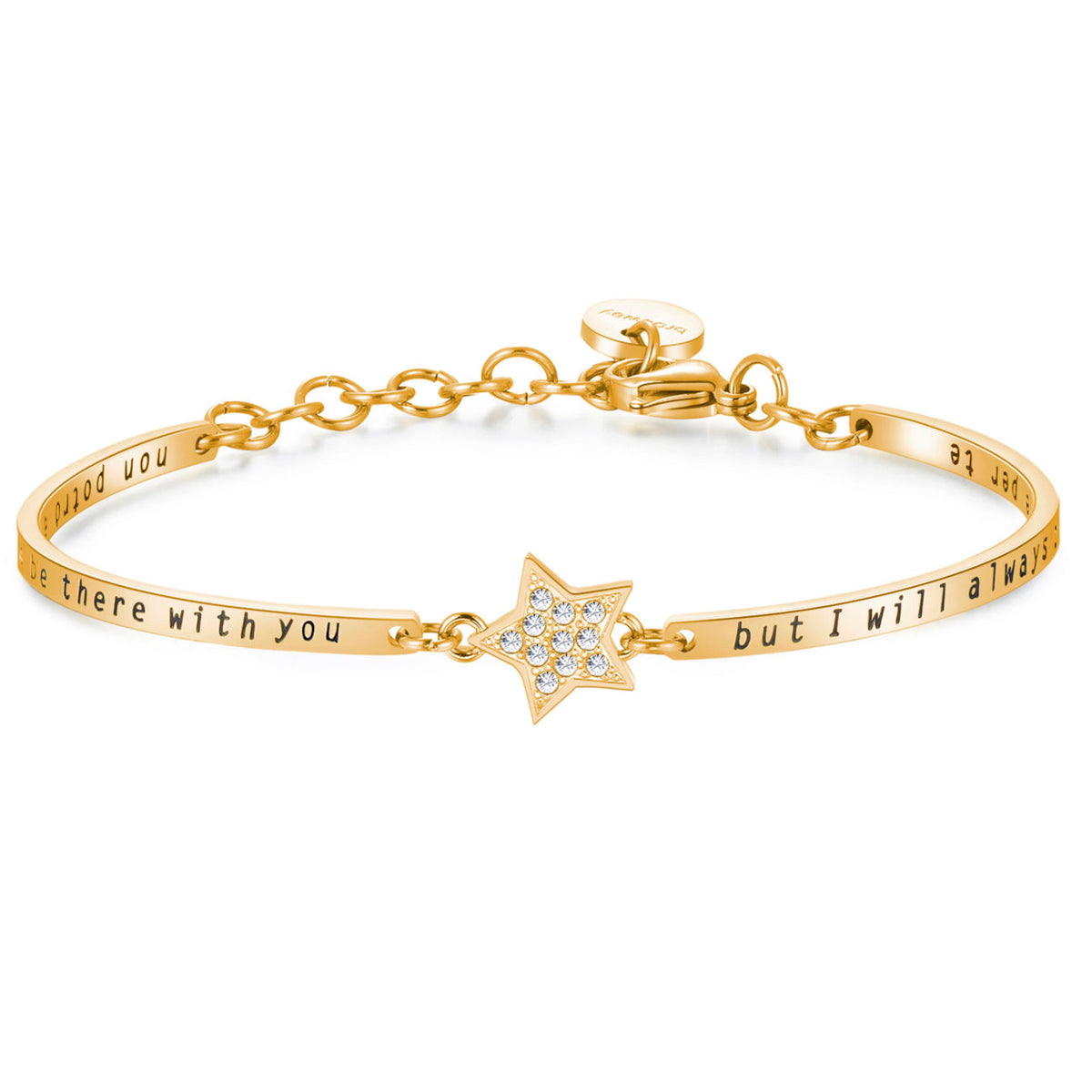Chakra Stars Pendant Bracelet (Gold) | Brosway Italia | Luby 
