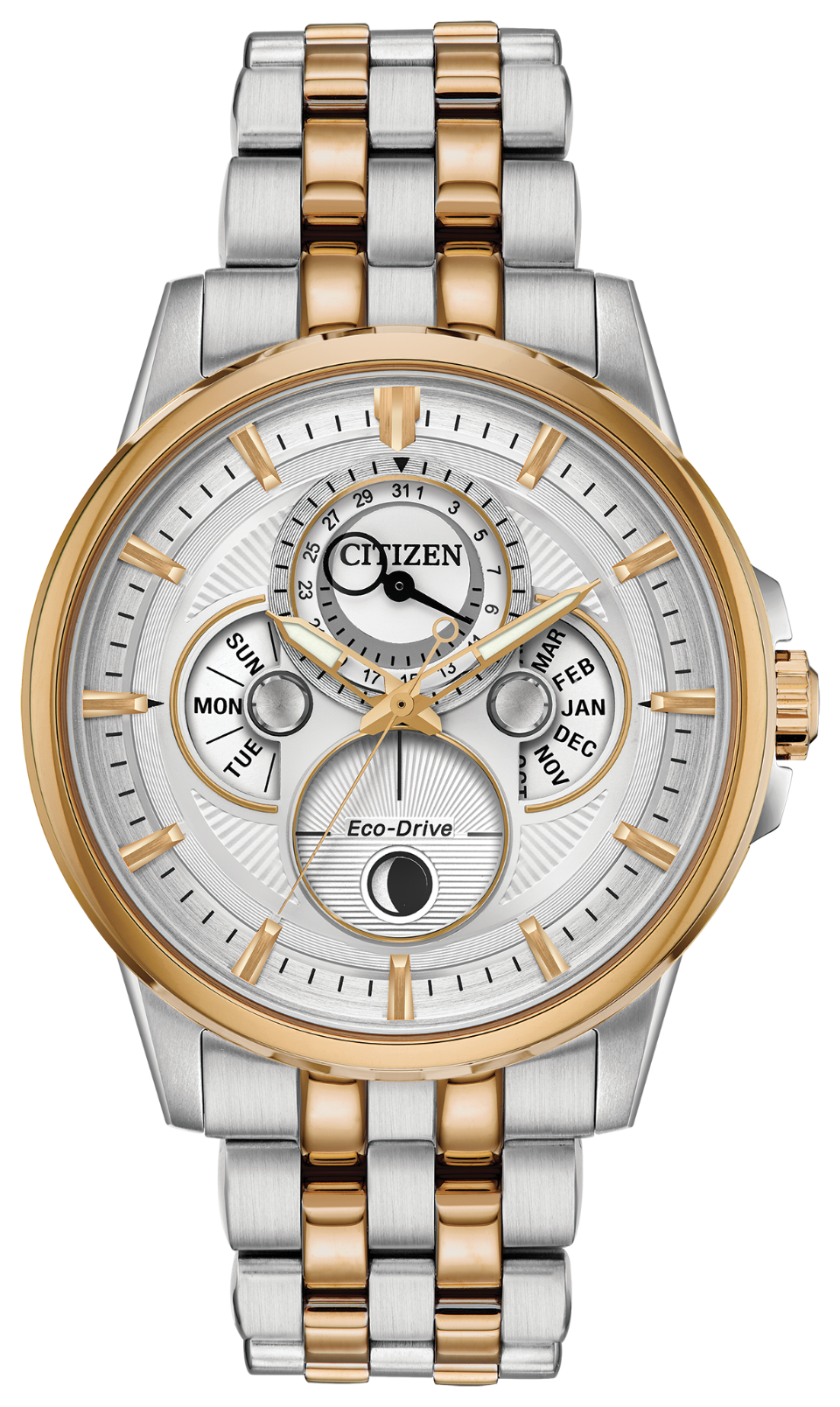 Calendrier (Silver-Rose Gold) | Citizen | Luby 