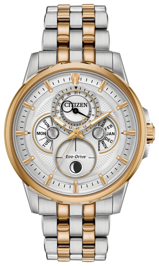 Calendrier (Silver-Rose Gold) | Citizen | Luby 