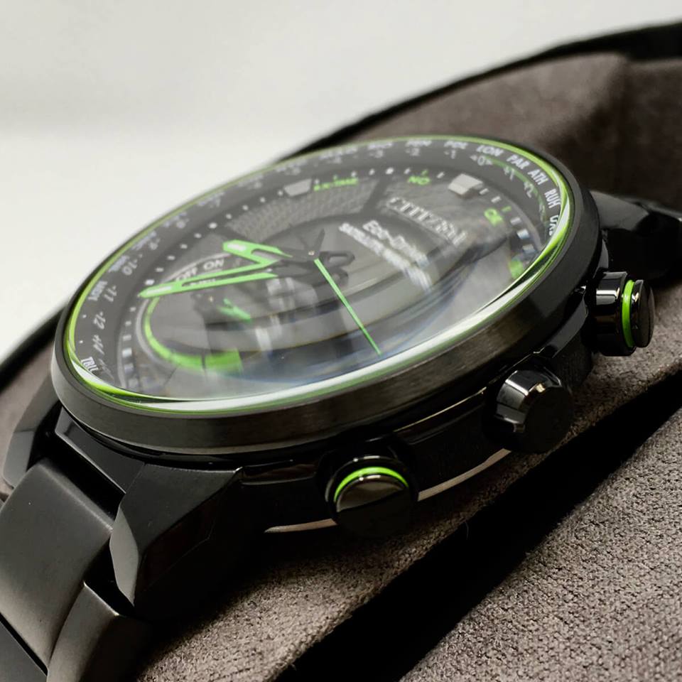 Satellite Wave GPS Freedom (Black-Green) | Citizen | Luby 