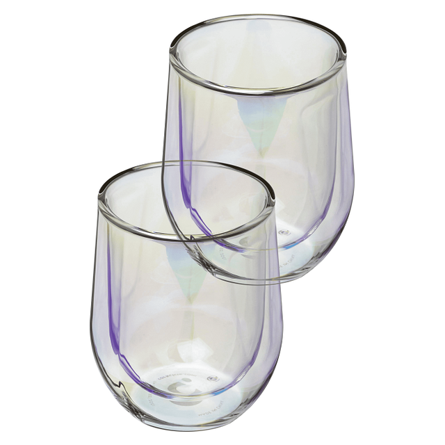 PRISM GLASS STEMLESS SET | Corkcicle | Luby 