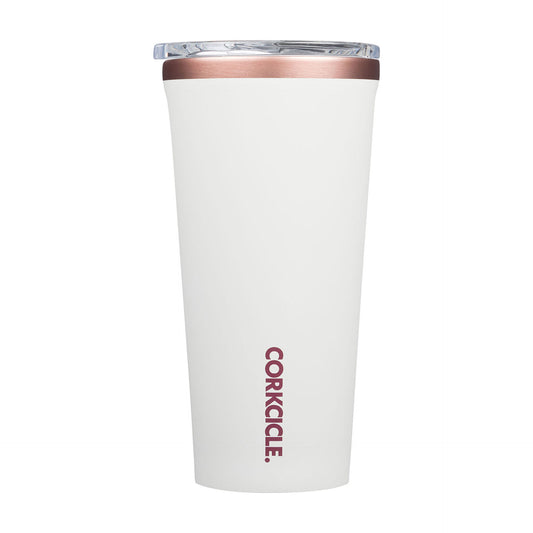 TUMBLER 16OZ WHITE ROSE | Corkcicle | Luby 
