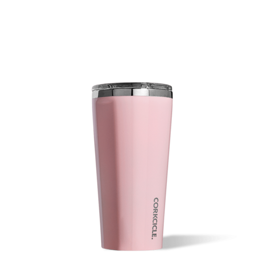 ROSE QUARTZ TUMBLER (16oz) | Corkcicle | Luby 