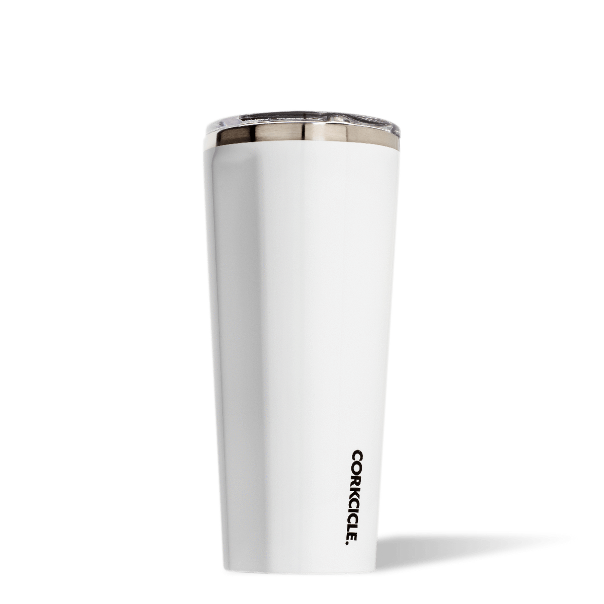 GLOSS WHITE TUMBLER (24oz) | Corkcicle | Luby 