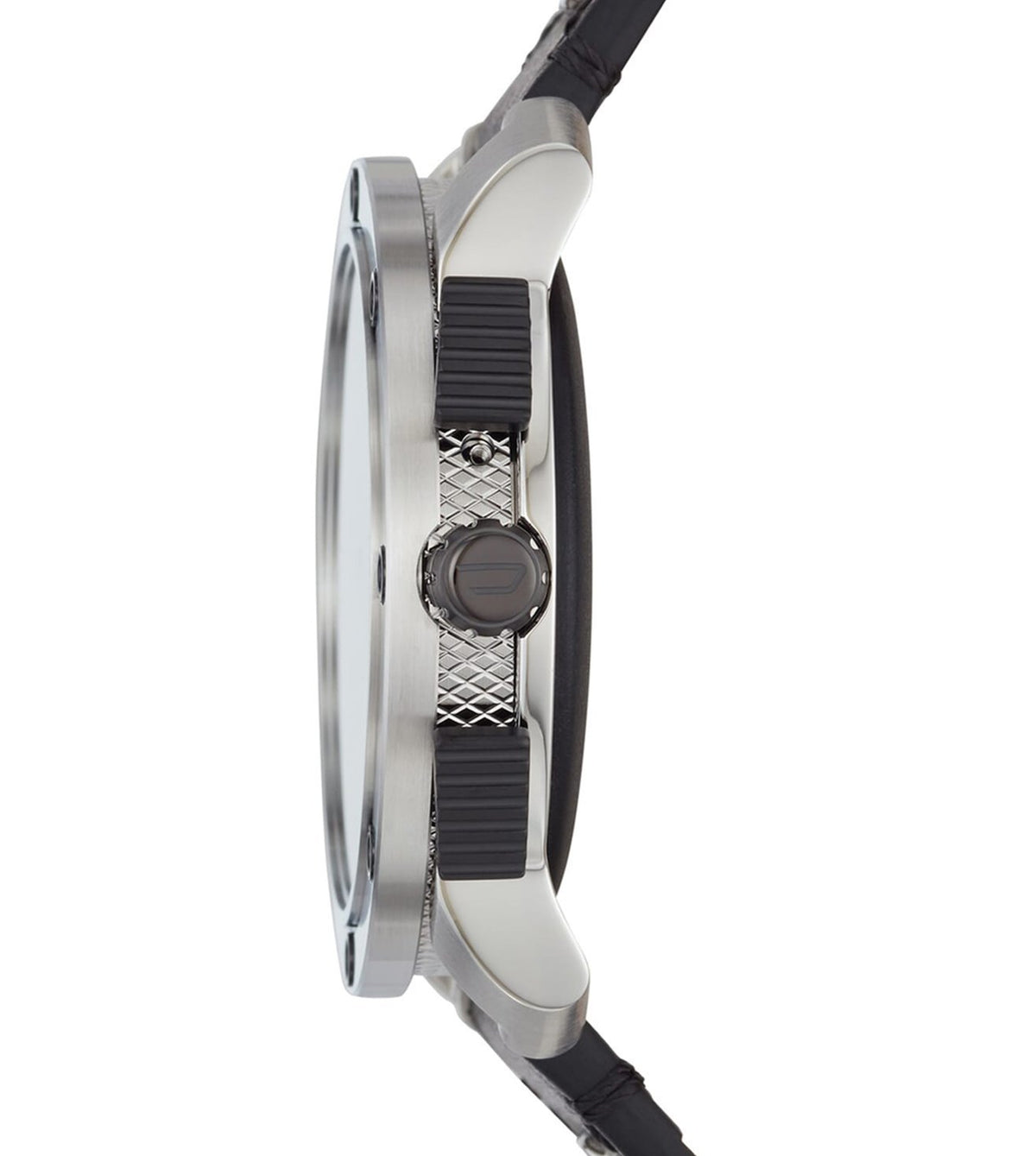 AXIAL SMARTWATCH BLACK LEATHER | Diesel | Luby 