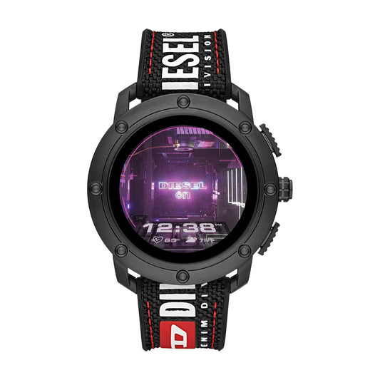 AXIAL SMARTWATCH BLACK NYLON | Diesel | Luby 