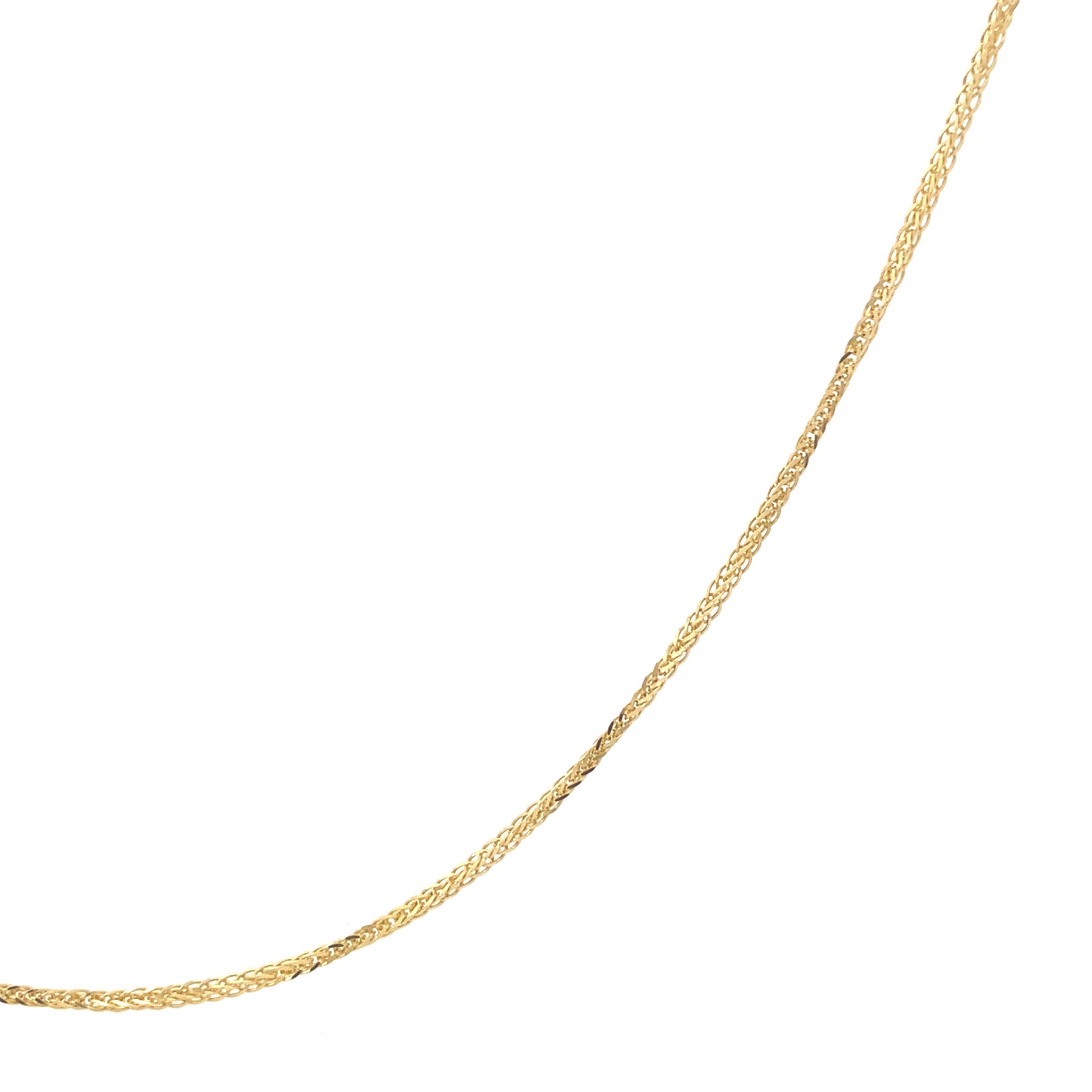 14K Gold Small Franco Chain | Luby Gold Collection | Luby 