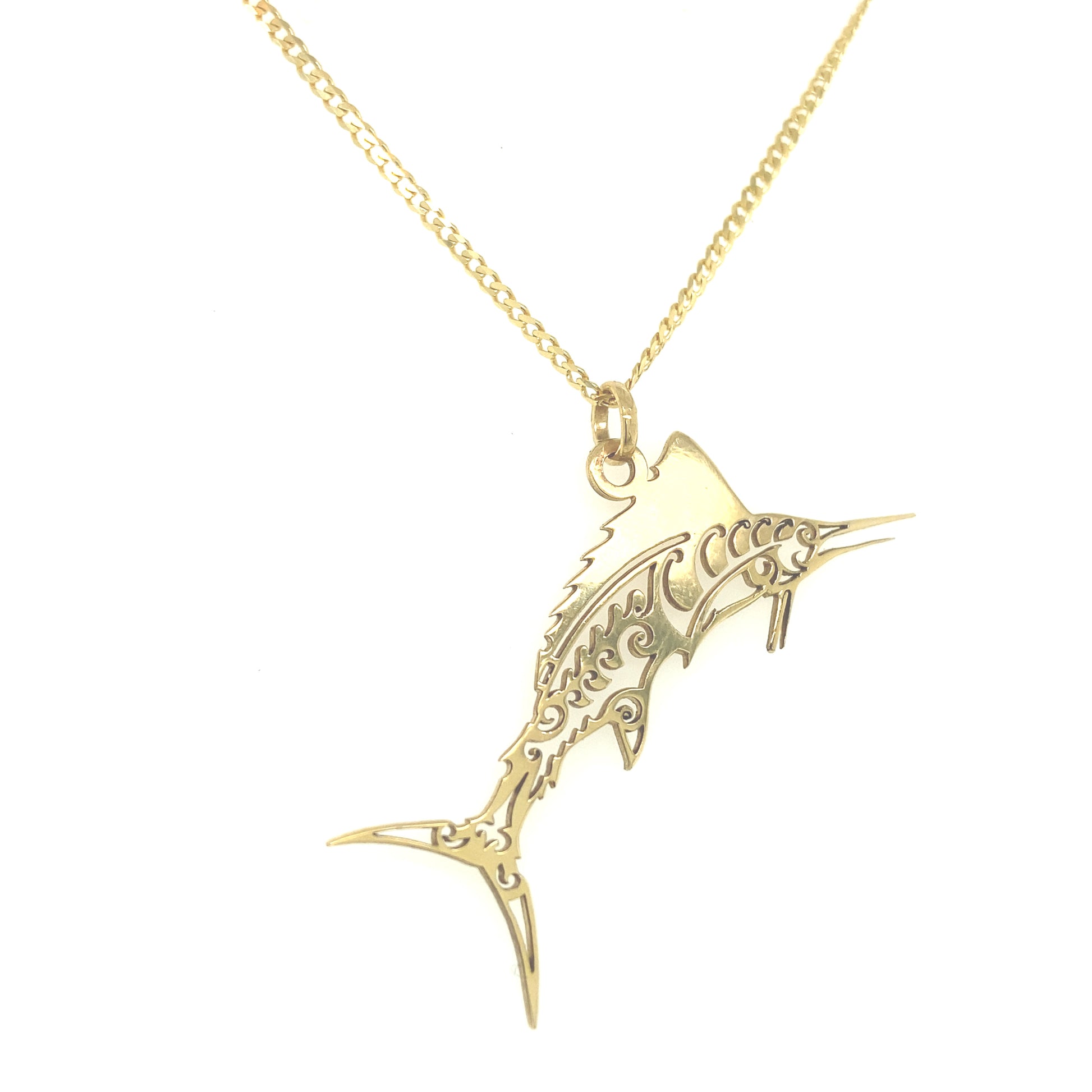 14K Gold Custom Marlin | Luby Gold Collection | Luby 