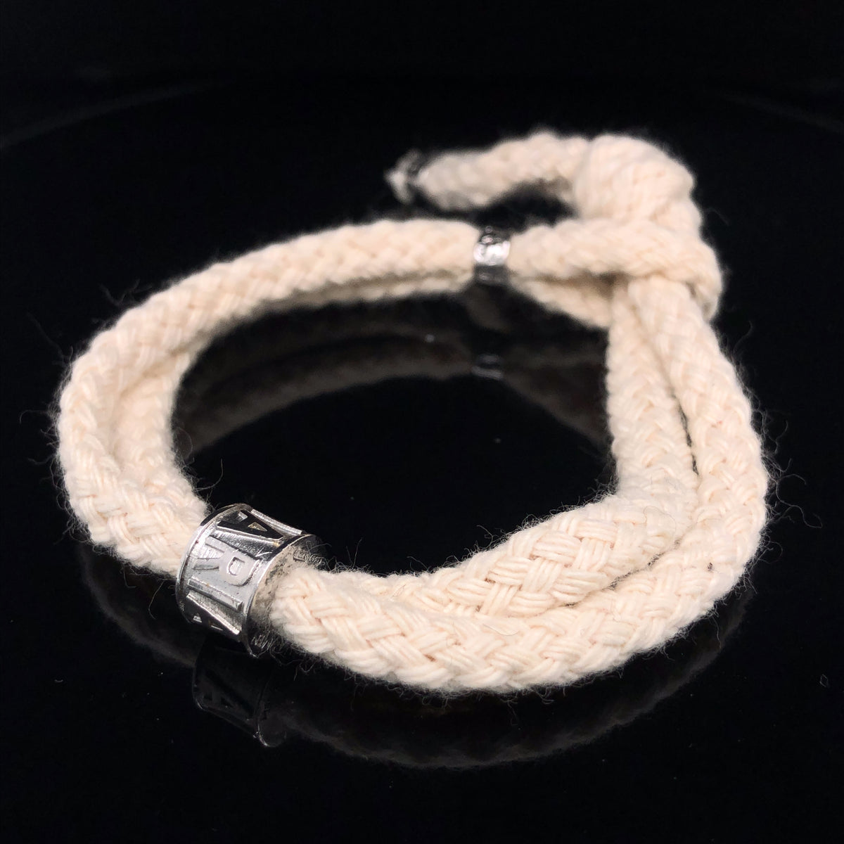 Pater Noster Charm Bracelet (Silver/White) | Amen | Luby 