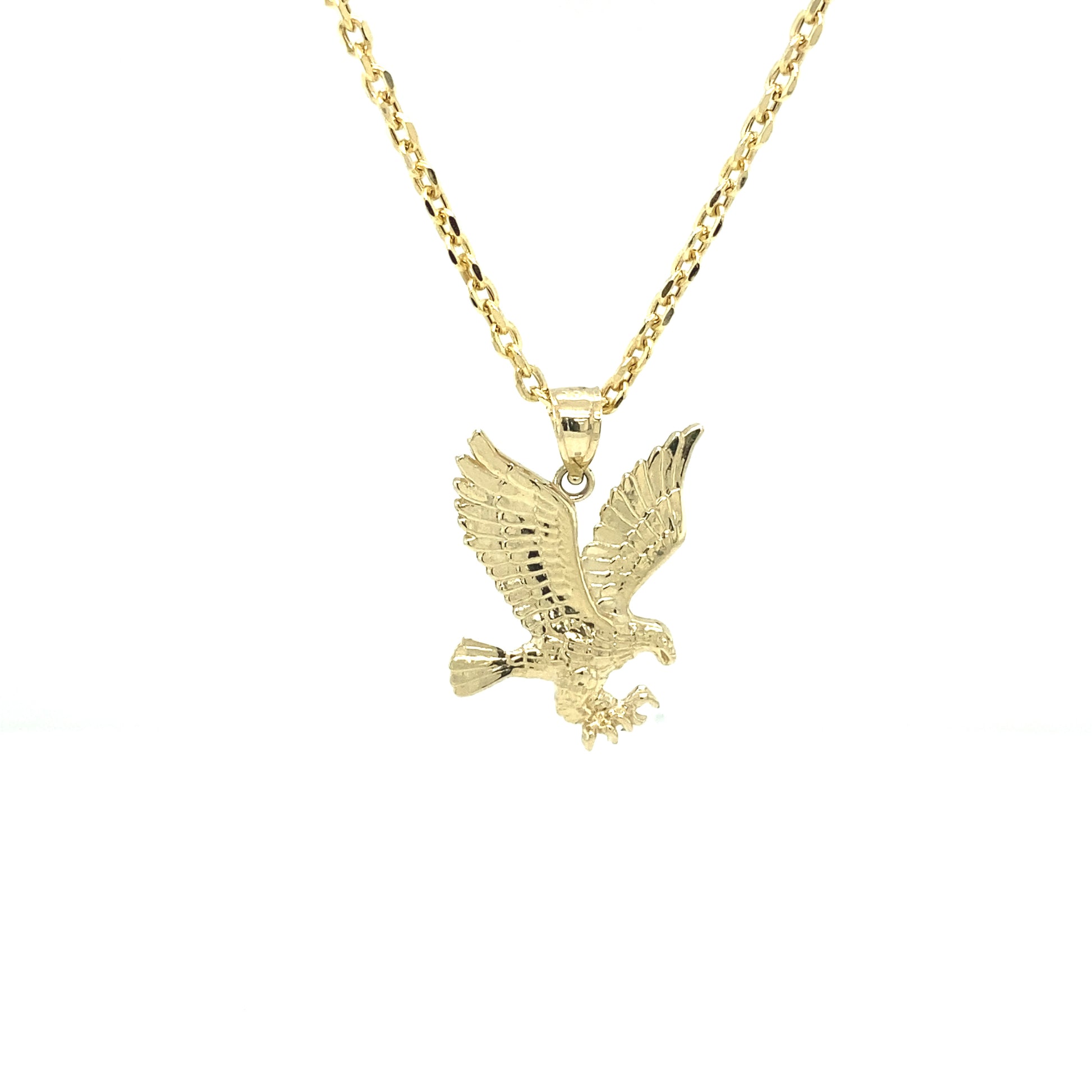 10K EAGLE PENDANT | Luby Gold Collection | Luby 