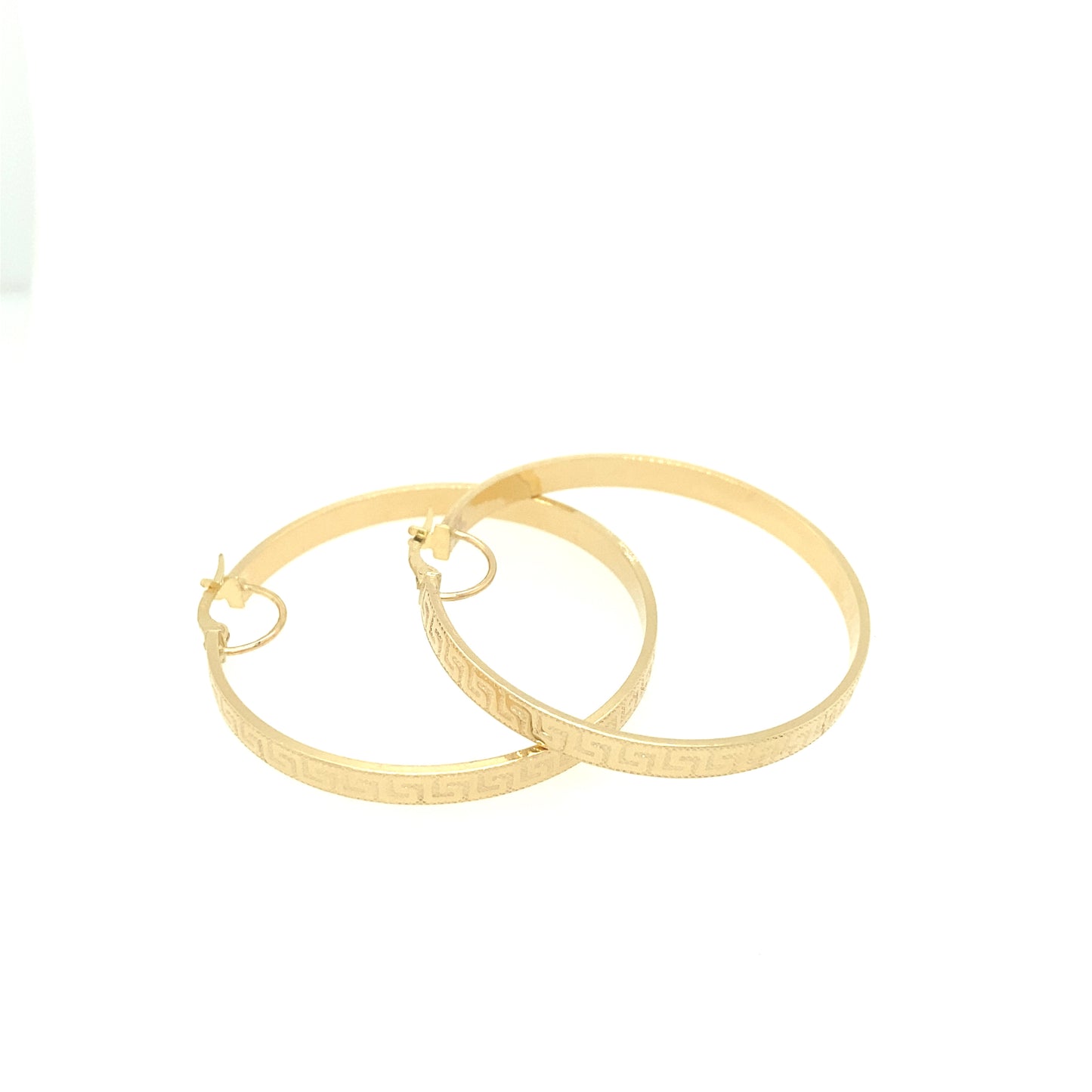 HOLLYWOOD EARRINGS HOOPS | Luby Gold Collection | Luby 