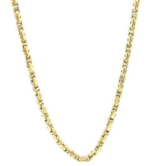 14K Gold Hand Made Links 2/t Chain | Luby Gold Collection | Luby 