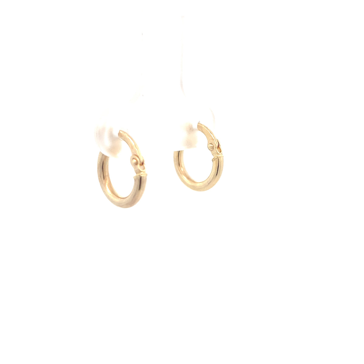 14K Gold Small Hoops | Luby Gold Collection | Luby 
