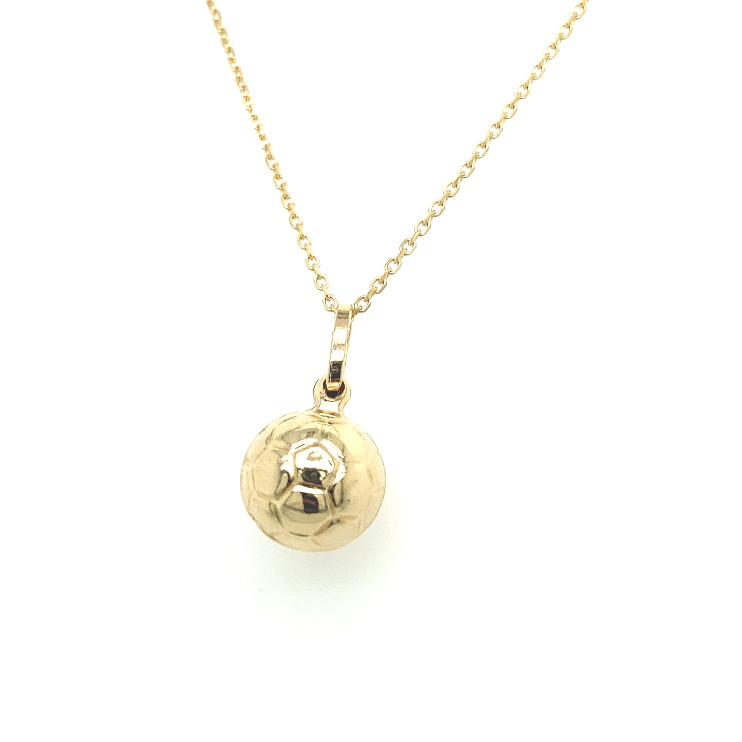 14K Gold Soccer Ball Pendant | Luby Gold Collection | Luby 