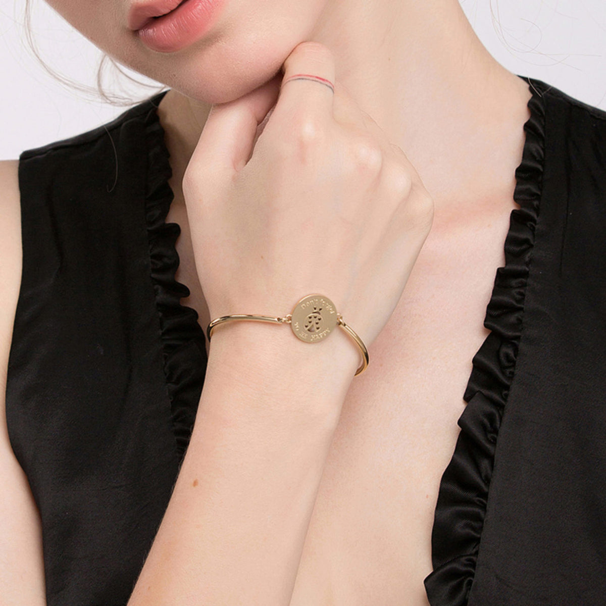 Chakra LadyBird Pendant Bracelet (Gold) | Brosway Italia | Luby 