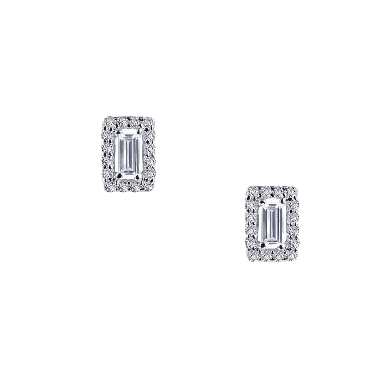 Baguette Studs Earrings | Lafonn | Luby 