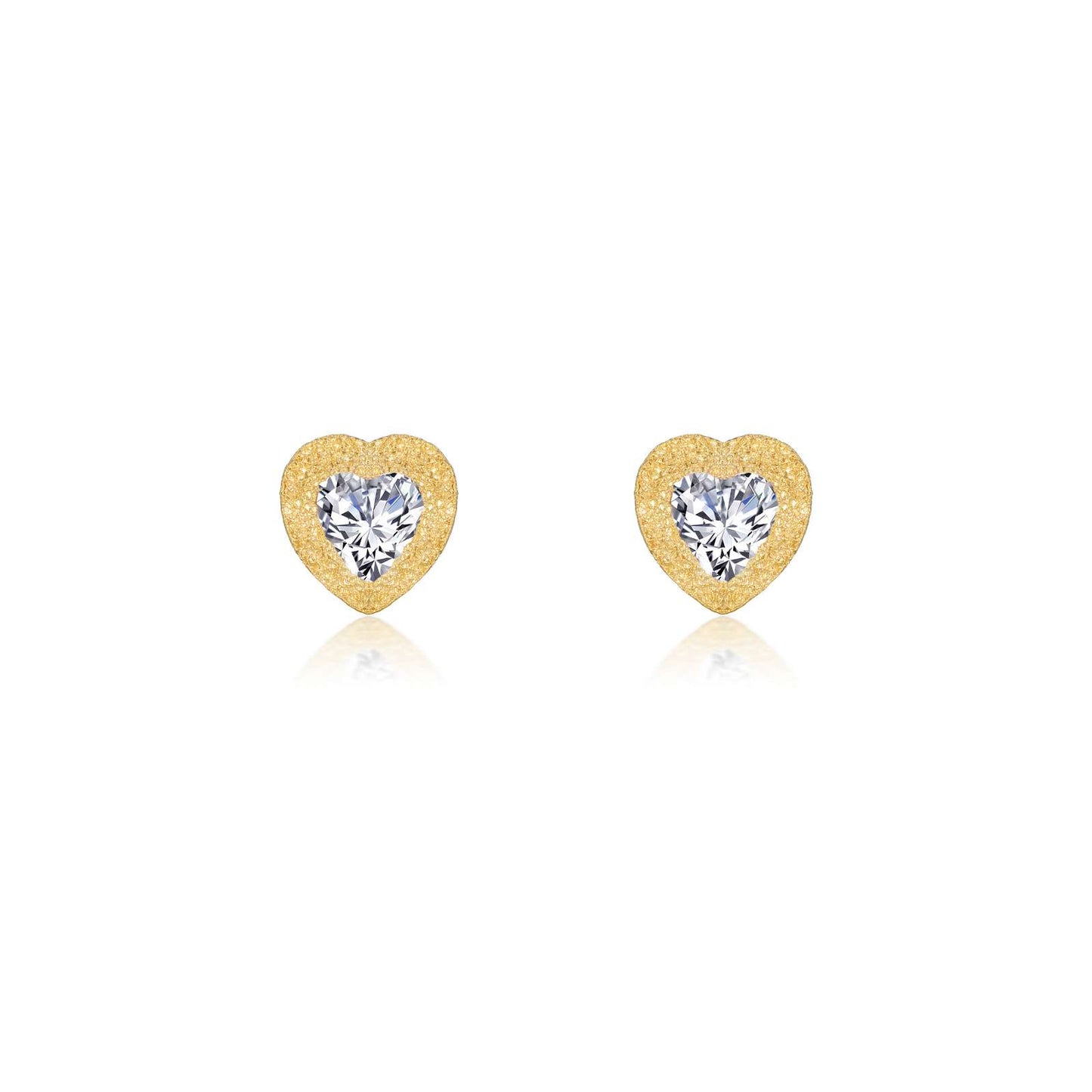 Brushed Small Heart Earring | Lafonn | Luby 