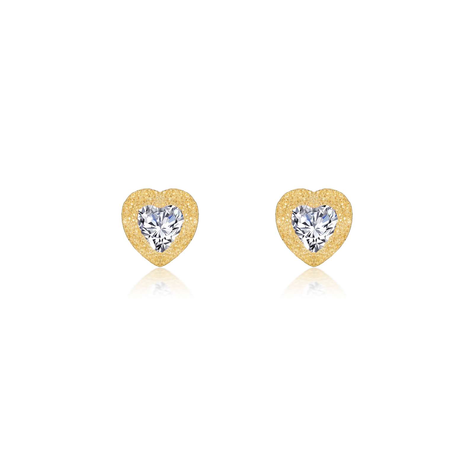 Brushed Small Heart Earring | Lafonn | Luby 