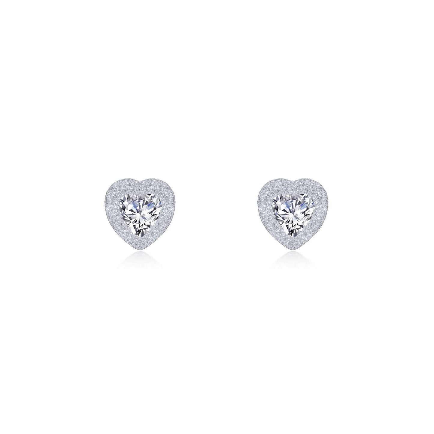 Brushed Small Heart Earring | Lafonn | Luby 