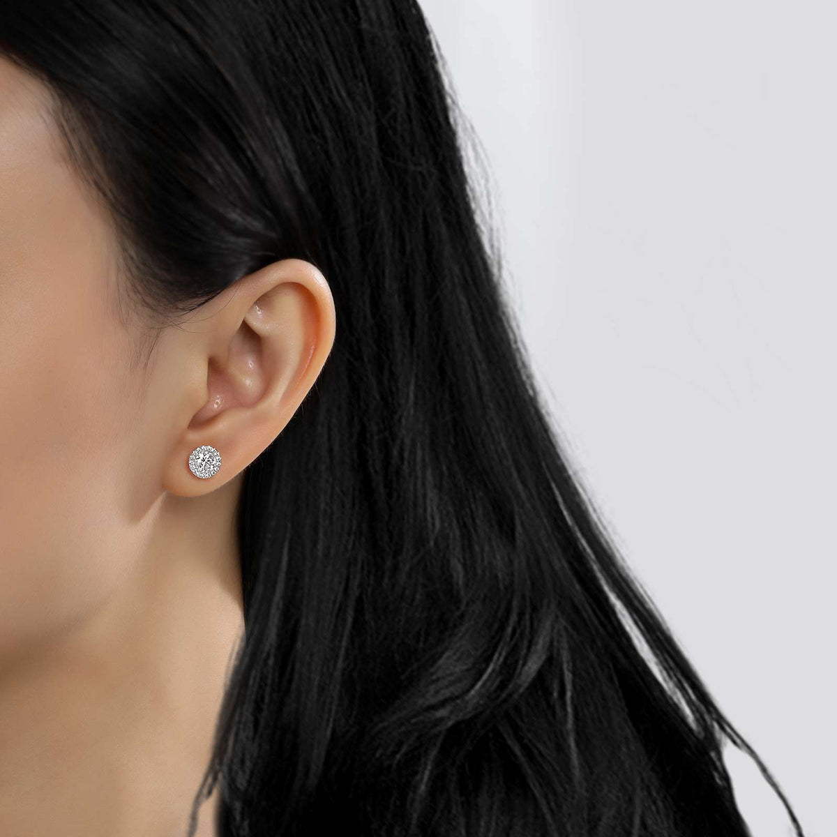 Halo Stud Earrings | Lafonn | Luby 