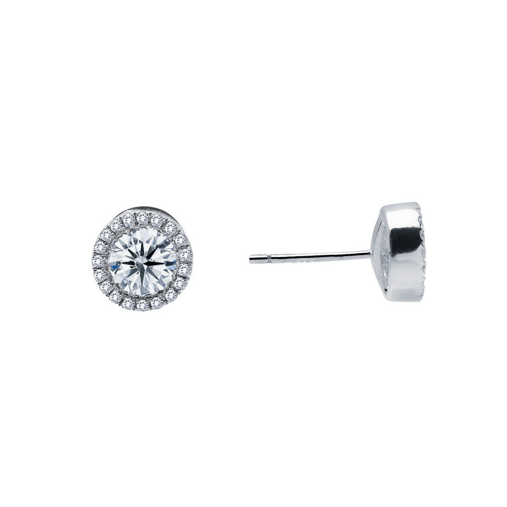 Halo Stud Earrings | Lafonn | Luby 