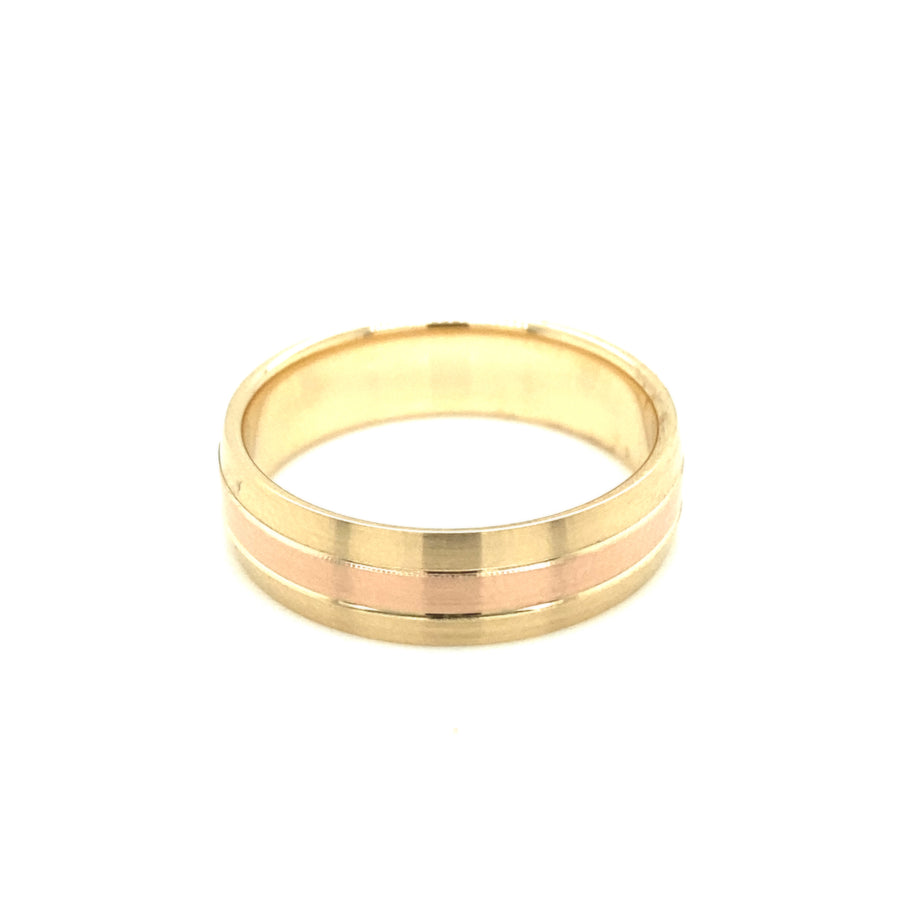 Anillo de bodas de oro de 14k