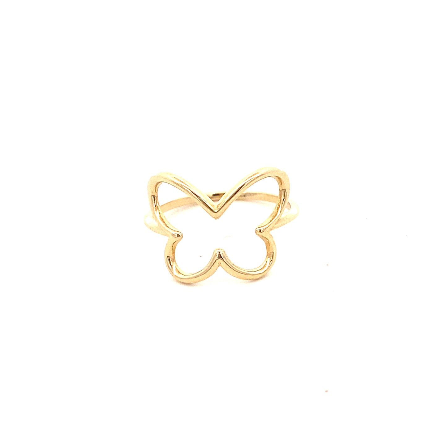 14K Gold Open Butterfly Ring | Luby Gold Collection | Luby 