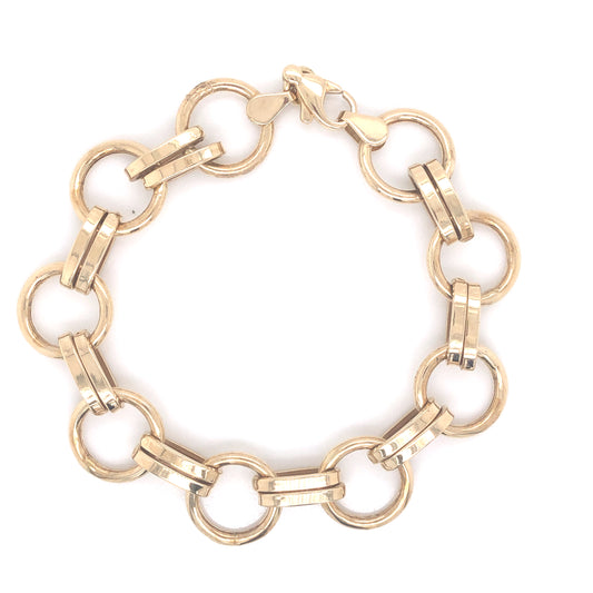 Big Links 14k Gold Bracelet | Luby Gold Collection | Luby 