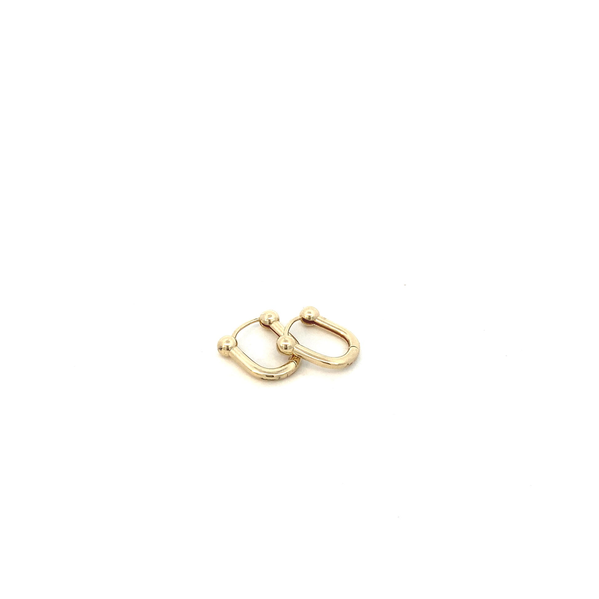 14K Gold Fancy Hoops Earrings | Luby Gold Collection | Luby 