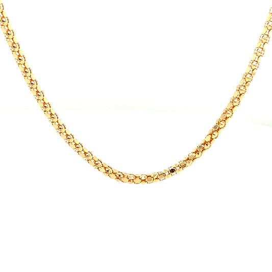 14K Hollow Box Chain | Luby Gold Collection | Luby 