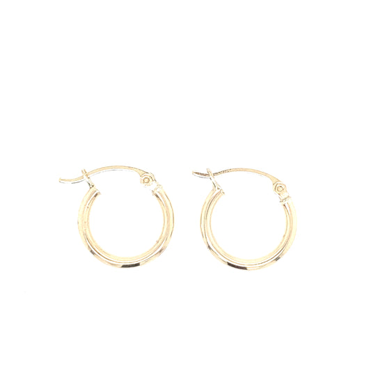 14K Gold Hoops | Luby Gold Collection | Luby 