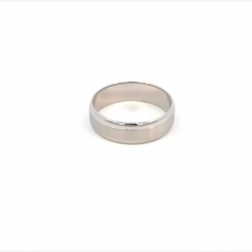 14k White Gold Wedding Bands | Luby Gold Collection | Luby 