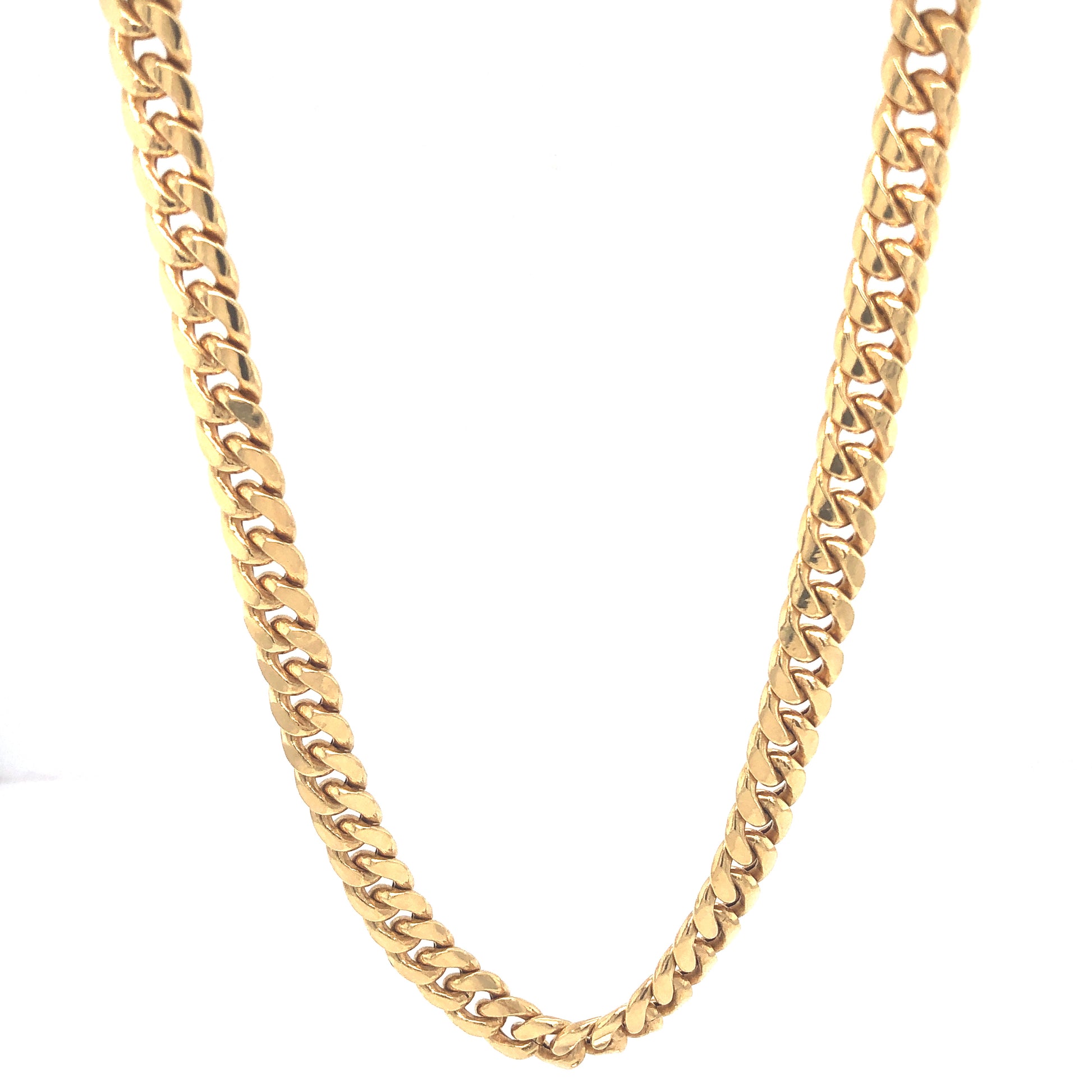 10K Cuban Link 10k Gold Chain (7mm) | Luby Gold Collection | Luby 