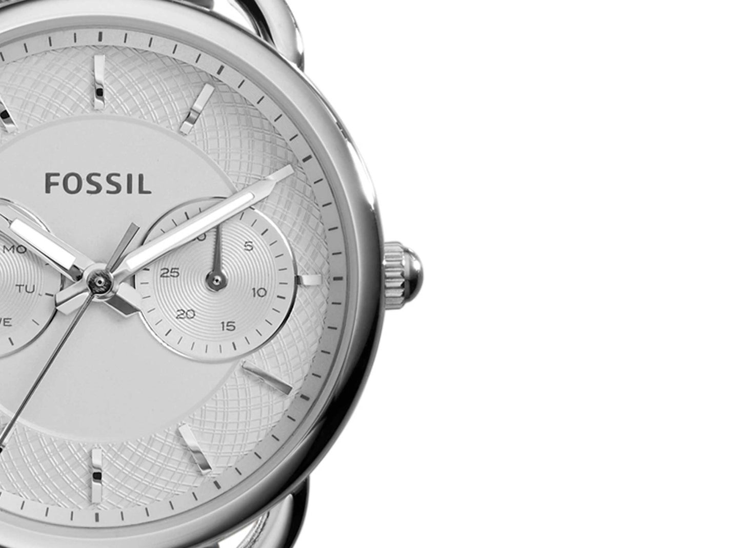 Tailor Multifunction Watch (Silver) | Fossil | Luby 