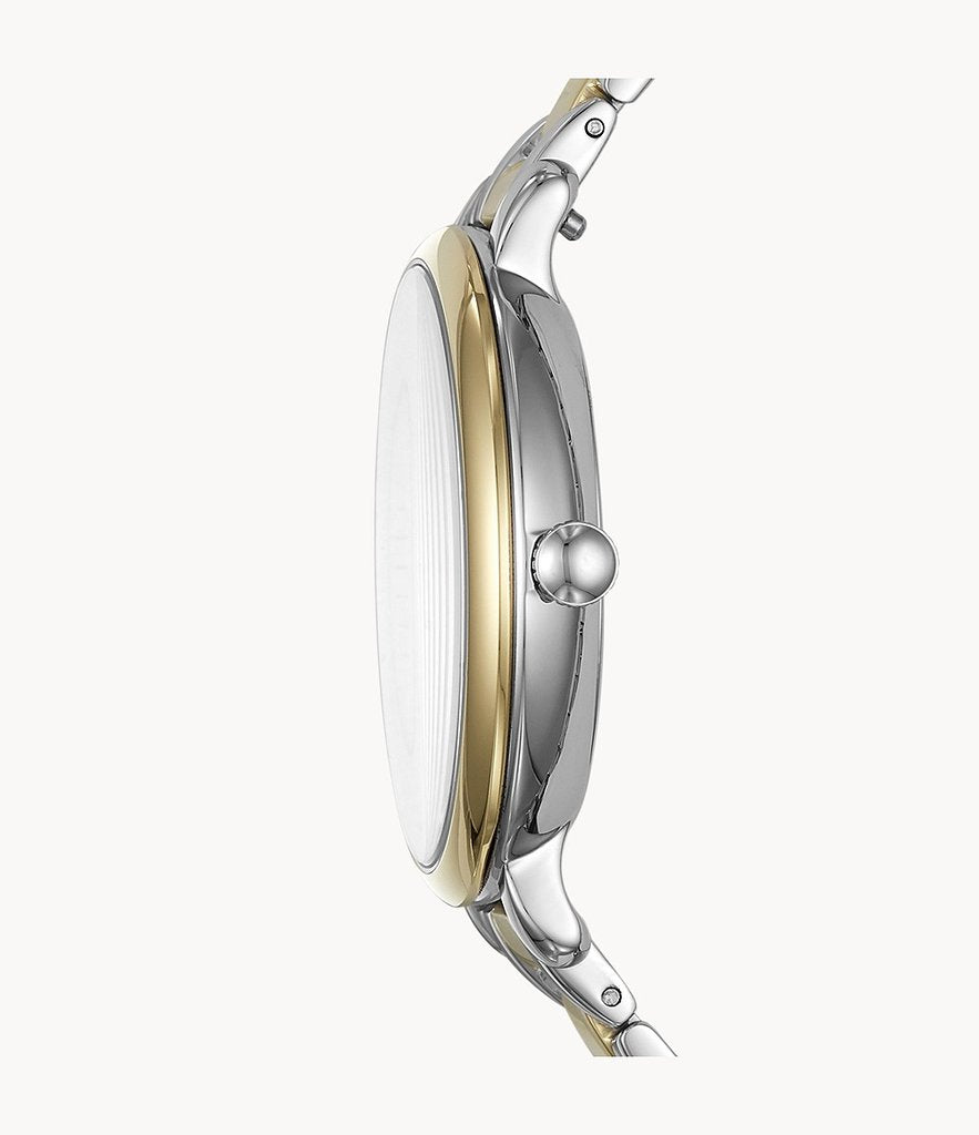 Jacqueline Watch (Silver/Gold) | Fossil | Luby 
