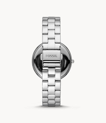 Madeline Three-Hand Stainless Steel Watch | Fossil | Luby 