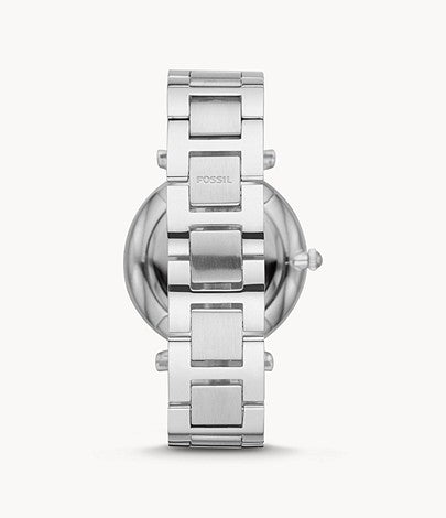 Carlie Multifunction Watch (Silver) | Fossil | Luby 