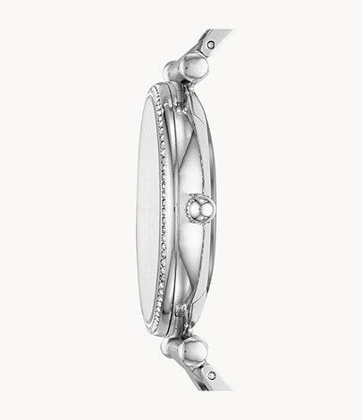 Carlie Multifunction Watch (Silver) | Fossil | Luby 