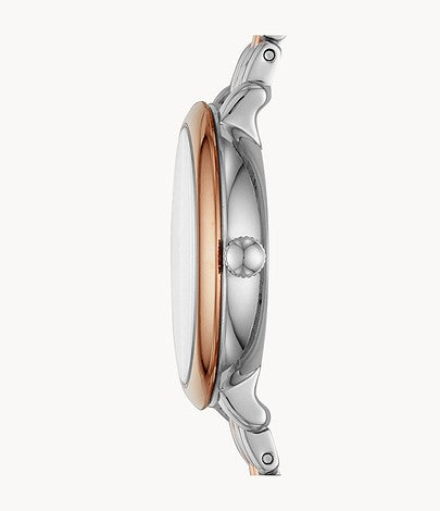 Ladies Jacqueline Mini Watch (Rose-Gold) | Fossil | Luby 