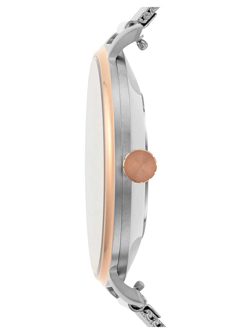 Kalya Three-Hand Two-Tone Stainless Steel Watch | Fossil | Luby 