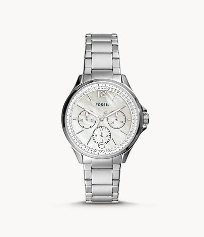 Sadie Multifunction Stainless Steel Watch | Fossil | Luby 