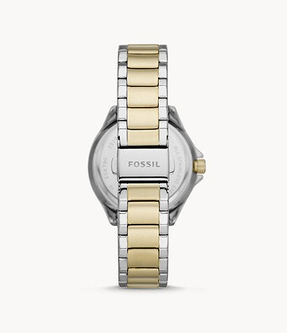 Sadie Multifunction Two-Tone Stainless Steel Watch | Fossil | Luby 